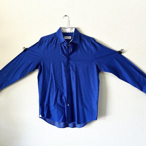 Robert Graham - Long Sleeve Button Up Dress Shirt - Size 42 / 16.5 - Picture 2 of 10